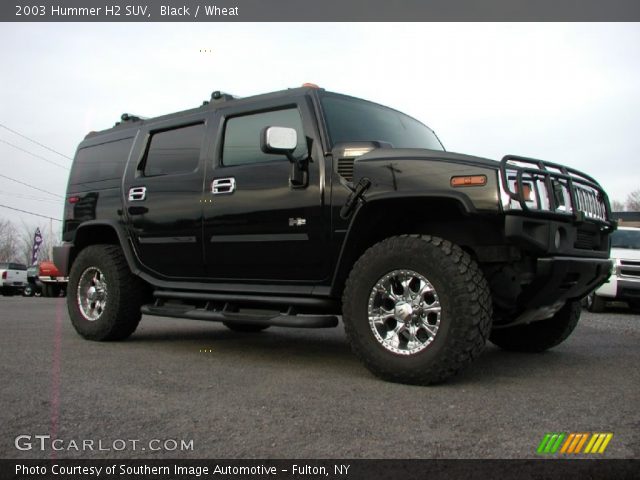 2003 Hummer H2 SUV in Black