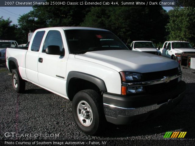 2007 Chevrolet Silverado 2500HD Classic LS Extended Cab 4x4 in Summit White