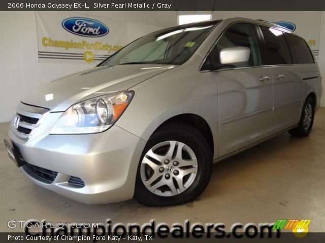 2006 Honda Odyssey EX-L in Silver Pearl Metallic