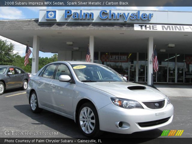 2008 Subaru Impreza WRX Sedan in Spark Silver Metallic
