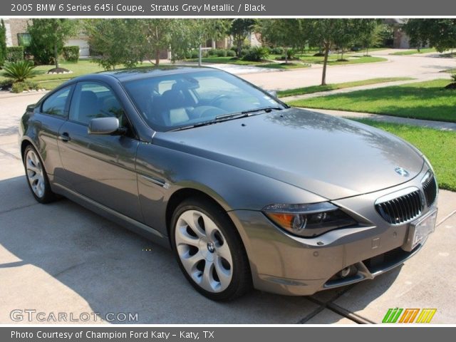 2005 BMW 6 Series 645i Coupe in Stratus Grey Metallic