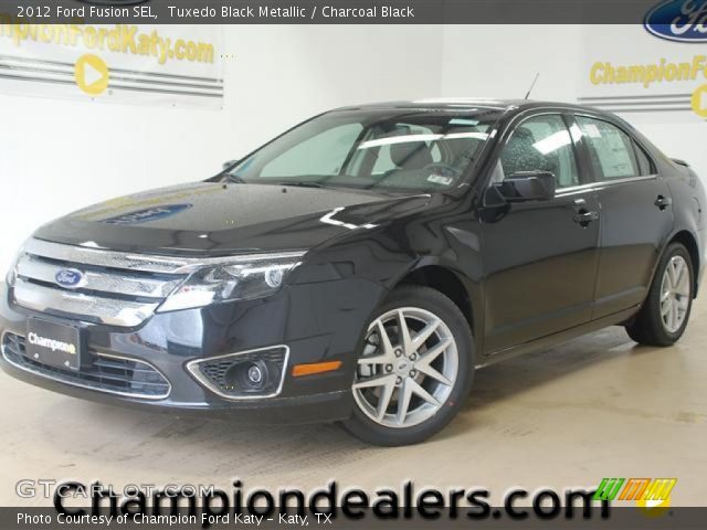 2012 Ford Fusion SEL in Tuxedo Black Metallic