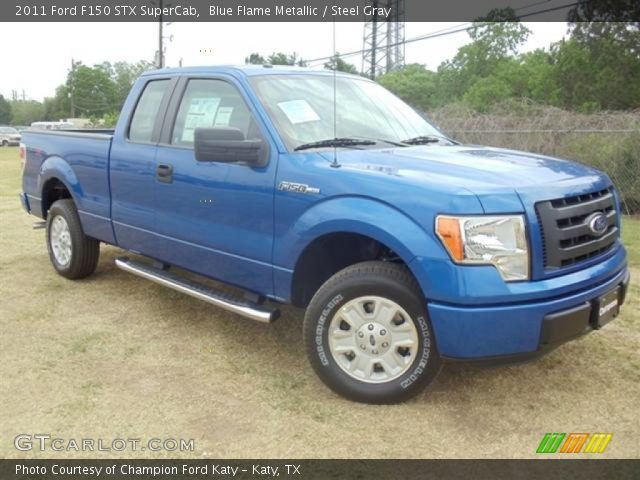 2011 Ford F150 STX SuperCab in Blue Flame Metallic