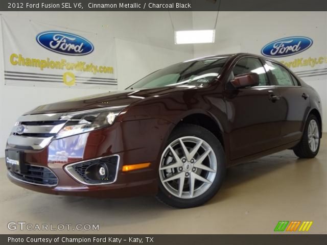 2012 Ford Fusion SEL V6 in Cinnamon Metallic