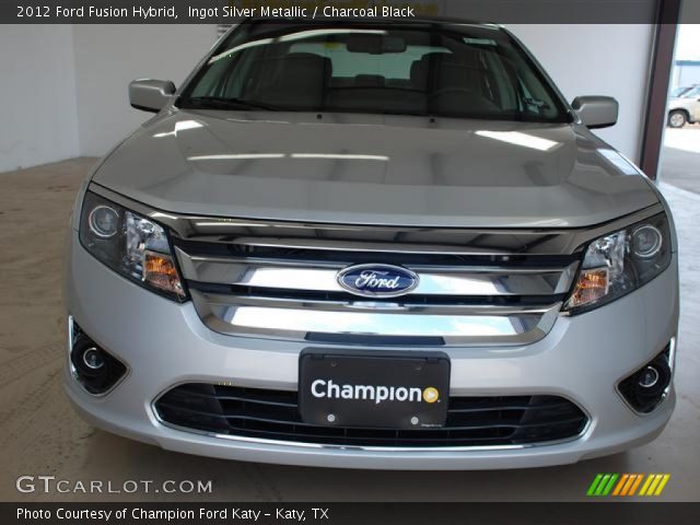 2012 Ford Fusion Hybrid in Ingot Silver Metallic