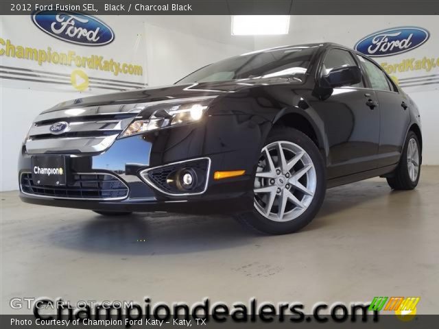 2012 Ford Fusion SEL in Black
