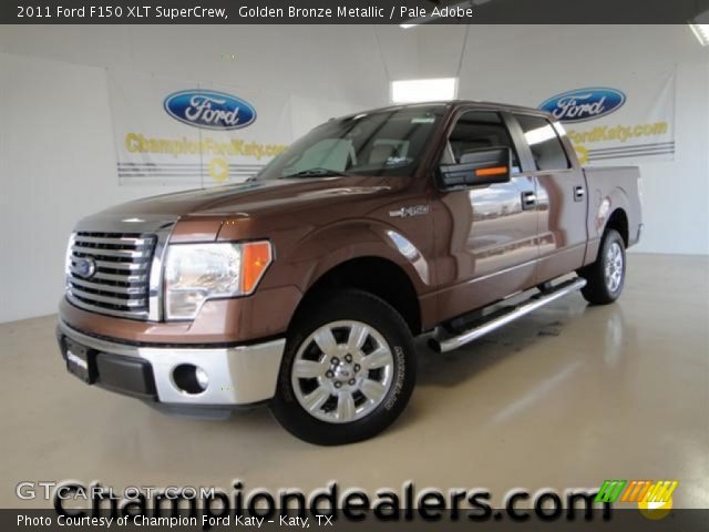 2011 Ford F150 XLT SuperCrew in Golden Bronze Metallic