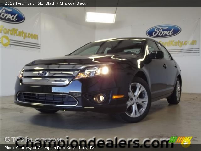 2012 Ford Fusion SE in Black
