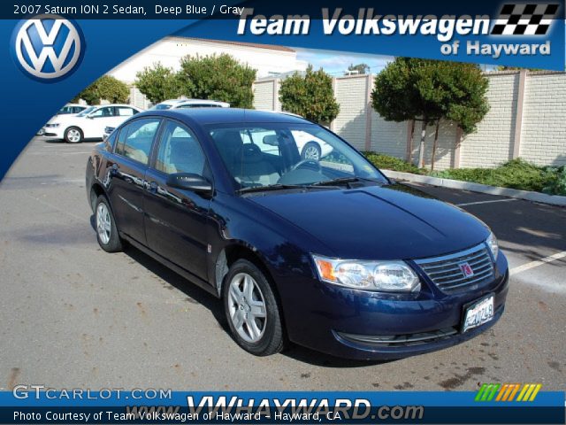 2007 Saturn ION 2 Sedan in Deep Blue