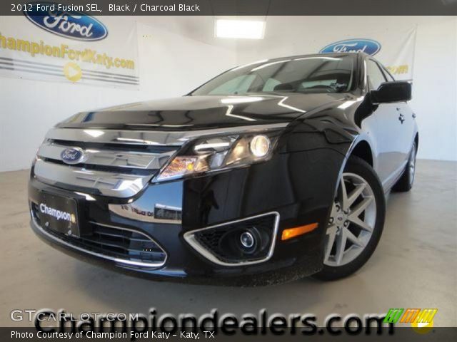 2012 Ford Fusion SEL in Black