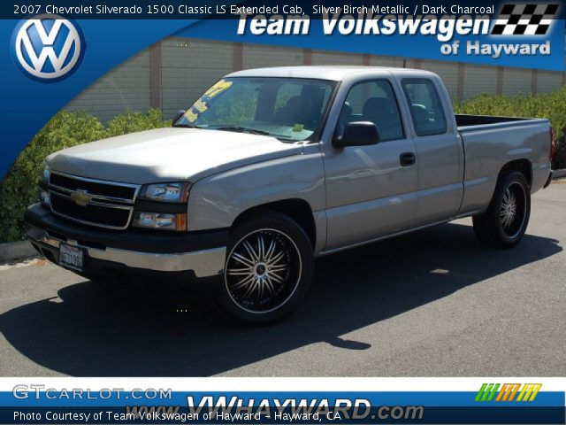 2007 Chevrolet Silverado 1500 Classic LS Extended Cab in Silver Birch Metallic