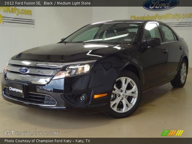 2012 Ford Fusion SE in Black