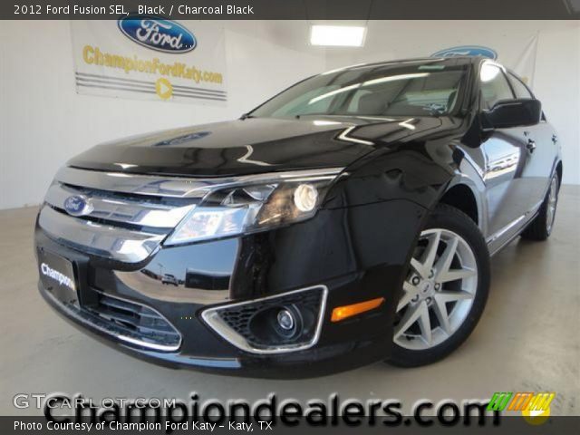 2012 Ford Fusion SEL in Black