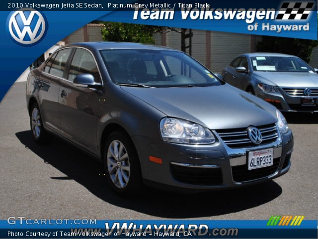 2010 Volkswagen Jetta SE Sedan in Platinum Grey Metallic