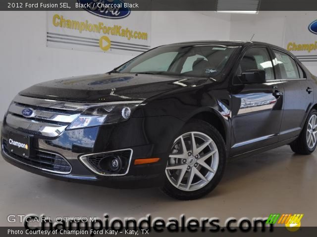 2012 Ford Fusion SEL in Black