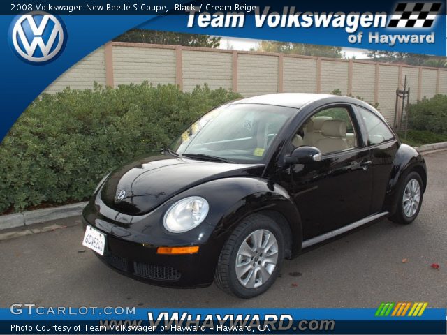 2008 Volkswagen New Beetle S Coupe in Black