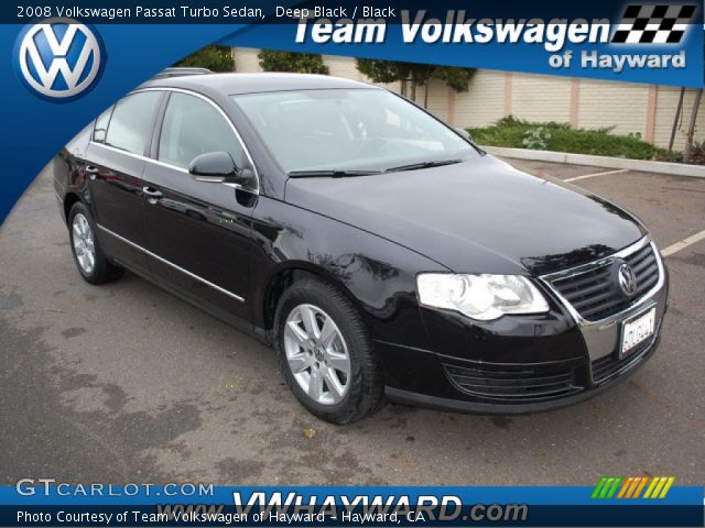 2008 Volkswagen Passat Turbo Sedan in Deep Black