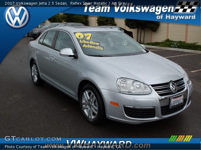 2007 Volkswagen Jetta 2.5 Sedan in Reflex Silver Metallic