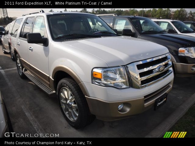 2011 Ford Expedition XLT in White Platinum Tri-Coat