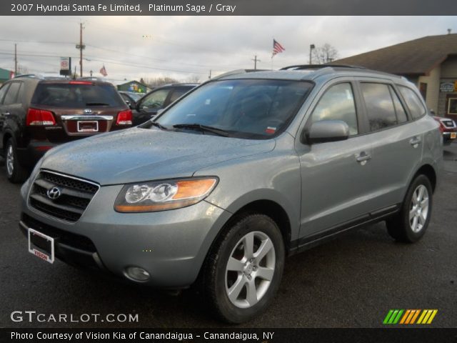 2007 Hyundai Santa Fe Limited in Platinum Sage