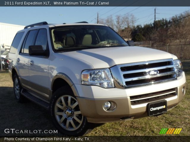 2011 Ford Expedition XLT in White Platinum Tri-Coat