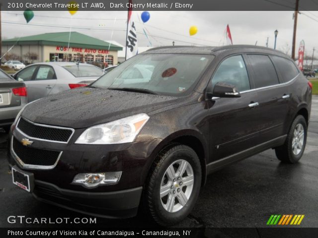 2010 Chevrolet Traverse LT AWD in Dark Cherry Metallic