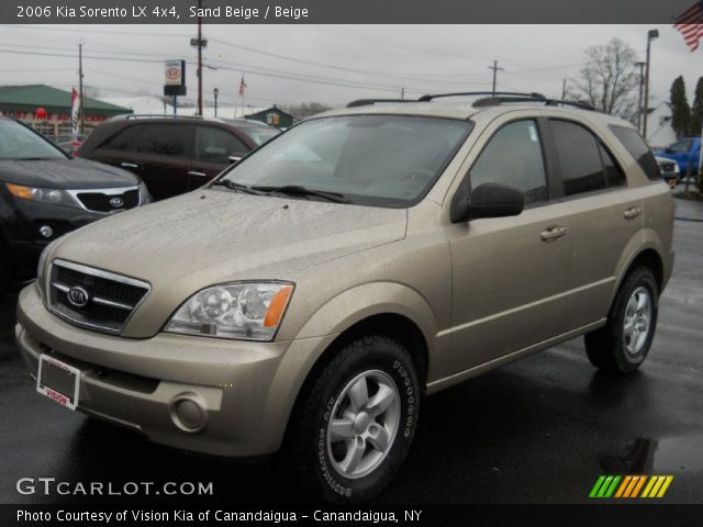 2006 Kia Sorento LX 4x4 in Sand Beige