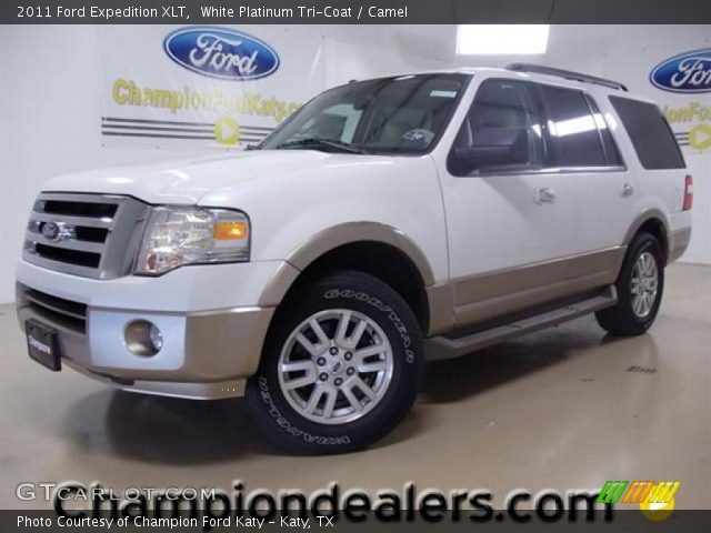 2011 Ford Expedition XLT in White Platinum Tri-Coat