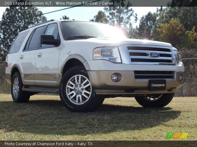2011 Ford Expedition XLT in White Platinum Tri-Coat