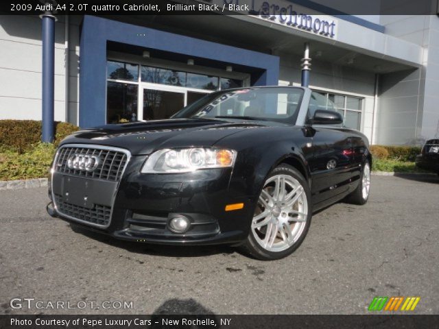 2009 Audi A4 2.0T quattro Cabriolet in Brilliant Black