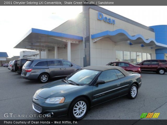2001 Chrysler Sebring LXi Convertible in Shale Green Metallic