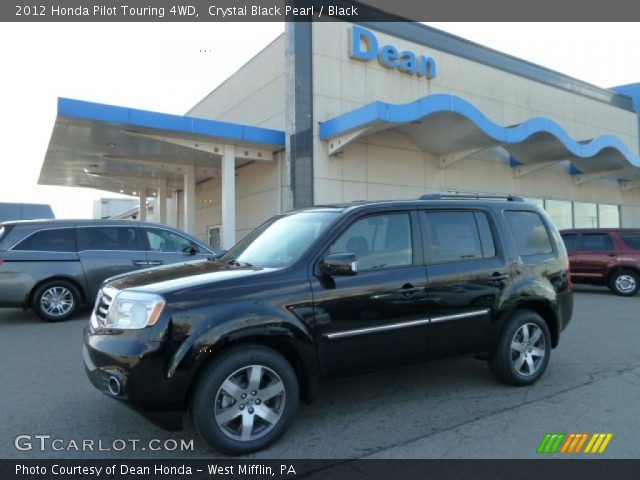 2012 Honda Pilot Touring 4WD in Crystal Black Pearl
