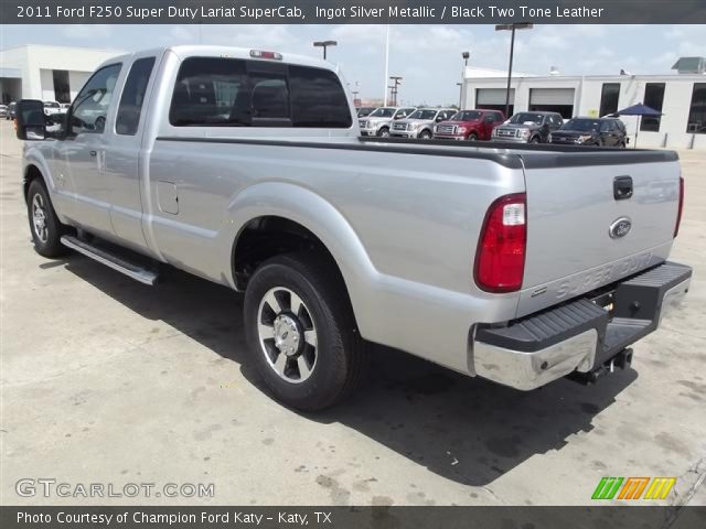 2011 Ford F250 Super Duty Lariat SuperCab in Ingot Silver Metallic