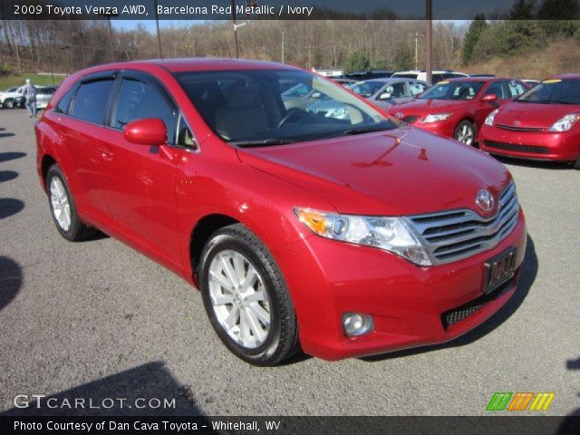2009 Toyota Venza AWD in Barcelona Red Metallic