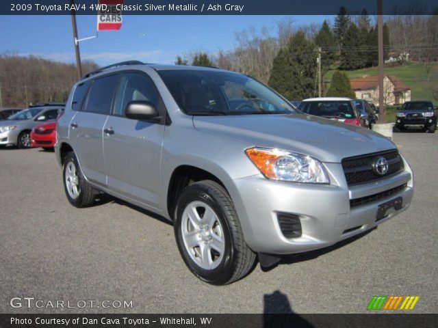 2009 Toyota RAV4 4WD in Classic Silver Metallic