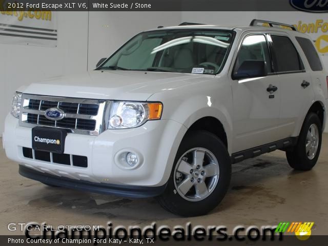 2012 Ford Escape XLT V6 in White Suede
