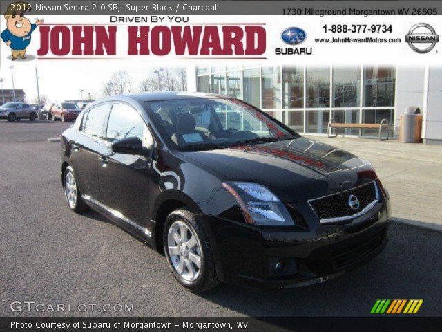 2012 Nissan Sentra 2.0 SR in Super Black
