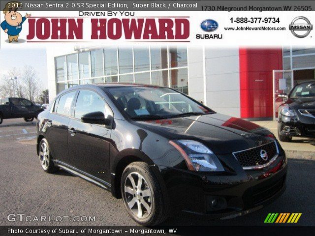2012 Nissan Sentra 2.0 SR Special Edition in Super Black