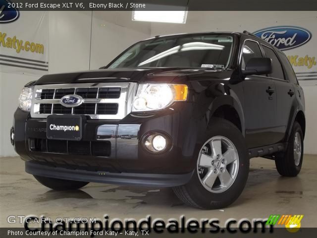2012 Ford Escape XLT V6 in Ebony Black