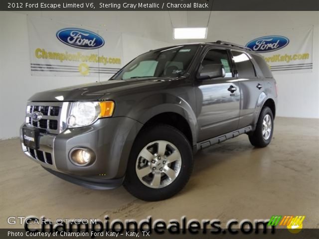 2012 Ford Escape Limited V6 in Sterling Gray Metallic