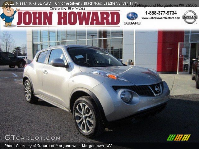 2012 Nissan Juke SL AWD in Chrome Silver