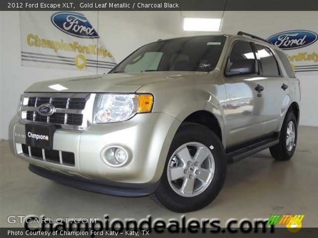 2012 Ford Escape XLT in Gold Leaf Metallic