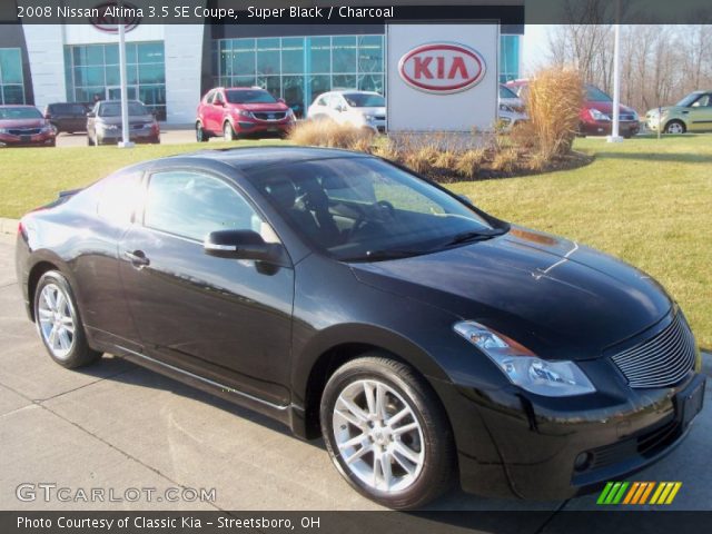 2008 Nissan Altima 3.5 SE Coupe in Super Black