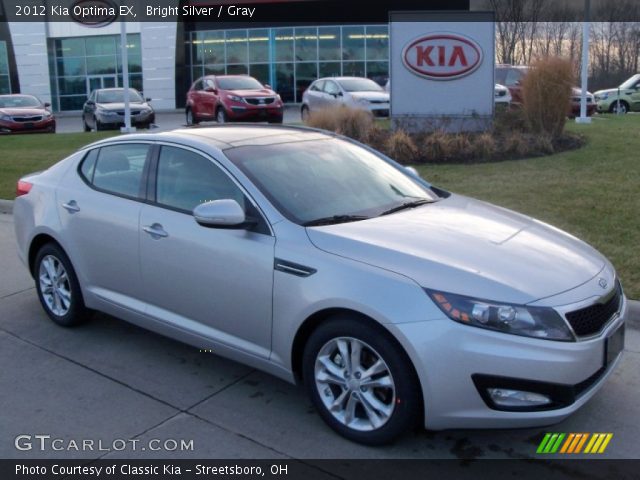 2012 Kia Optima EX in Bright Silver