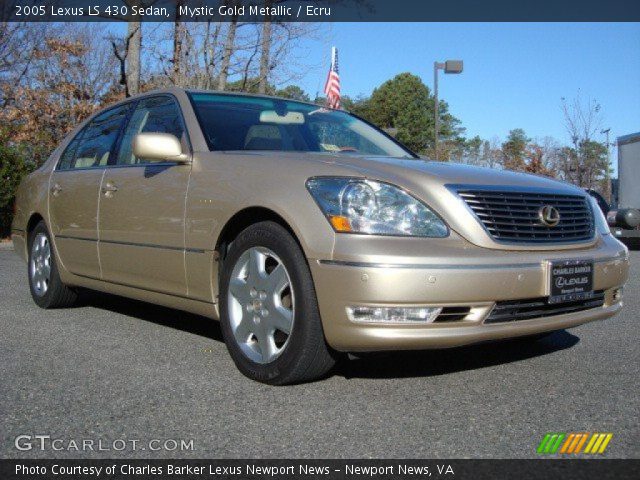 2005 Lexus LS 430 Sedan in Mystic Gold Metallic