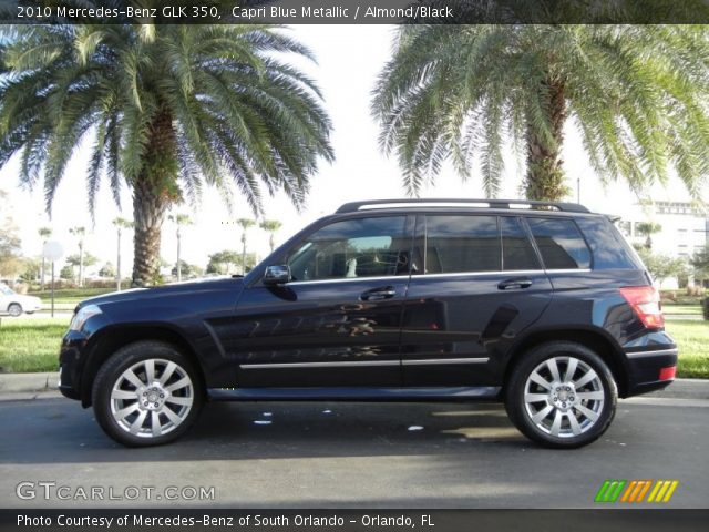 2010 Mercedes-Benz GLK 350 in Capri Blue Metallic