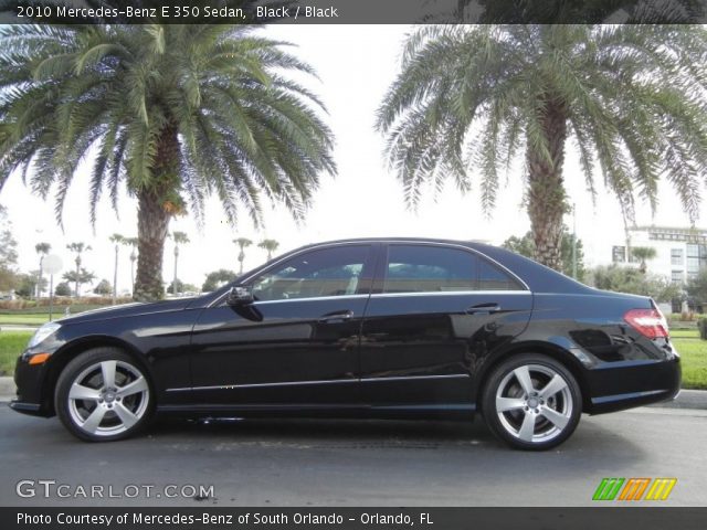 2010 Mercedes-Benz E 350 Sedan in Black