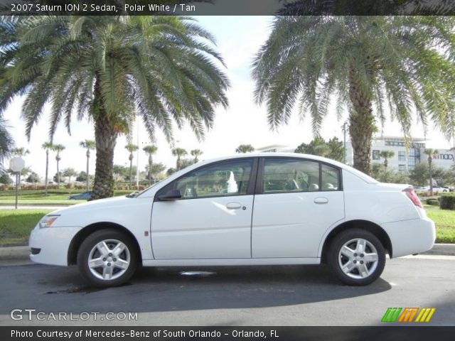 2007 Saturn ION 2 Sedan in Polar White
