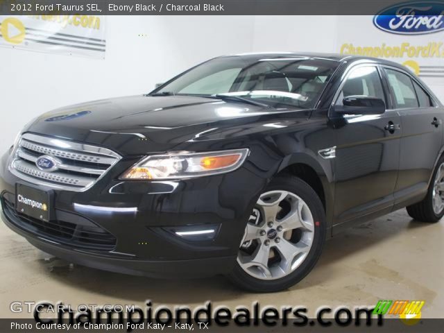 2012 Ford Taurus SEL in Ebony Black