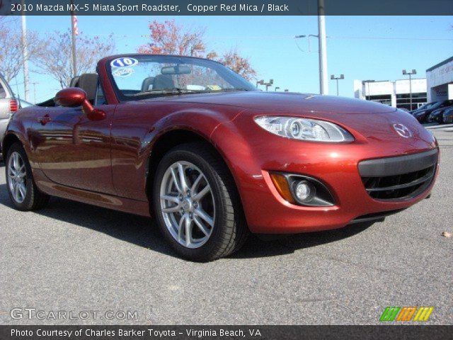 2010 Mazda MX-5 Miata Sport Roadster in Copper Red Mica